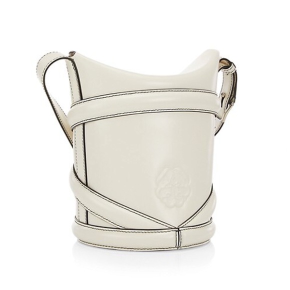 Alexander McQueen Handbags - New Alexander McQueen Curve Bucket Bag